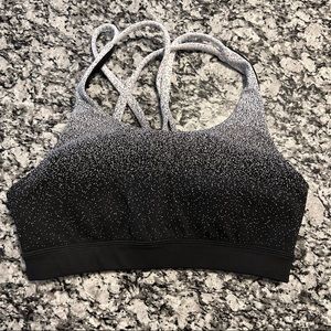 Lululemon Ombré Energy Bra Size 6